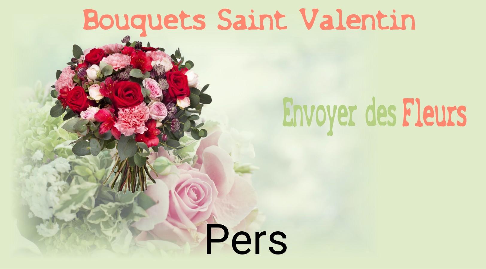Roses de Saint-Valentin livrées à Pers